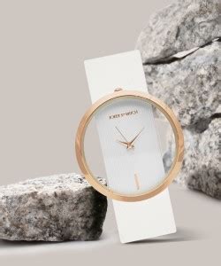 Joker & Witch Joker and Witch Futuristic White Rosegold Dial Watch ...