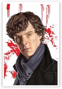 AD Wall Poster Sherlock Holmes Paper Print - Personalities posters in ...