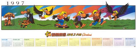 Couth Buzzard Calendar
