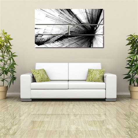 999STORE Multiple Frames Printed Stairs Like Modern Wall Art Painting ...