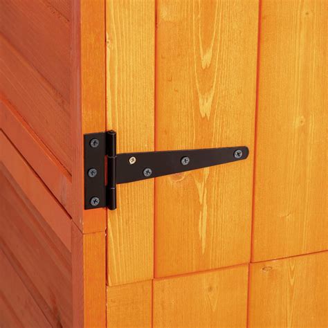 Buy Outsunny 4-Tier Garden Shed - Teak Online India | Ubuy