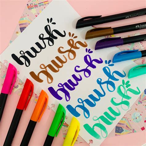 Caneta Brush Pen Supersoft 10 Cores | Faber-Castell