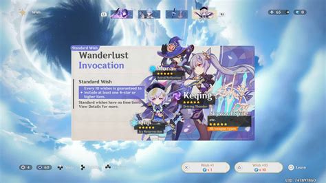 Wish Screen Genshin Impact at Rose Briggs blog