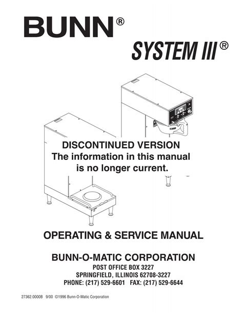 Image result for Bunn Sluch Machine Programing