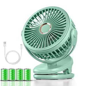Buy Tabletop Fan, Small, Wall Mounted Fan, USB, Rechargeable, USB Fan ...