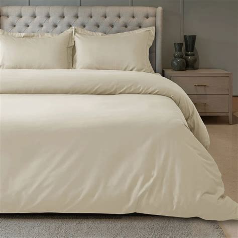 SUPIMA COTTON 900 TC VANILLA ICE PLAIN DOUBLE BEDSHEET