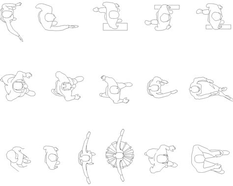 Human Figures - CADBlocks Hub for Industrial Design