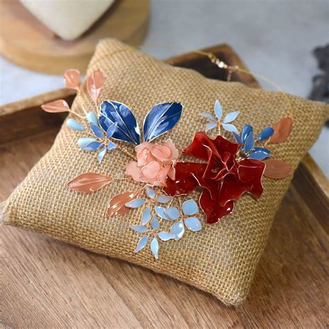 Resin Floral Jewellery | Handcrafted Lightweight Floral Designs – Page ...