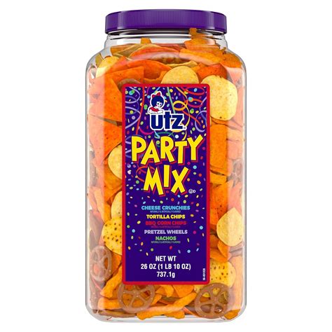 Utz Party Mix - 26 Ounce Barrel - Tasty Snack Mix India | Ubuy