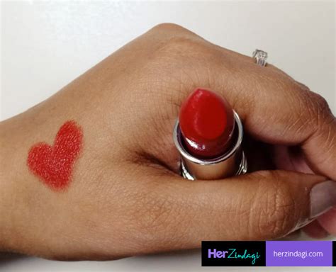 Biotique Natural Makeup Starkissed Moist Matte Lipstick HZ Tried Tested ...