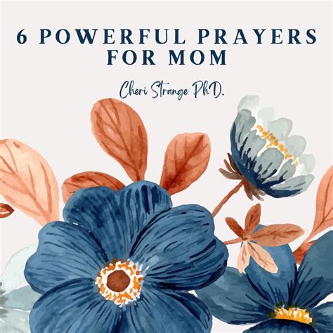 6 Powerful Prayers for Moms - Cheri Strange, She Yearns, Christian ...