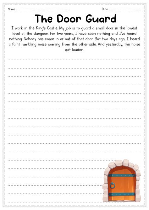 14 Best Images of Worksheets 4th Grade Narrative Writing - Narrative ...