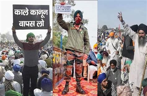 किसान आंदोलन में पहुंचा वर्दीधारी फौजी, खुफिया तंत्र सतर्क - army ...
