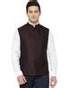 Buy Brown 3-Piece Ethnic Suit for Men by Greenfibre Online | Ajio.com