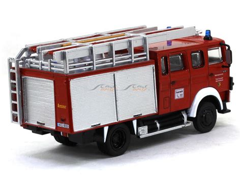 Iveco Magirus 90-16 Fire truck 1:76 Atlas diecast scale model truck ...