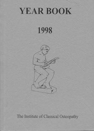 Buy Institute of Classical Osteopathy Year Book 1998 Book Online at Low ...