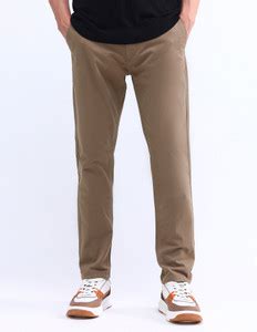 FLYING MACHINE Slim Fit Men Brown Trousers - Buy FLYING MACHINE Slim ...