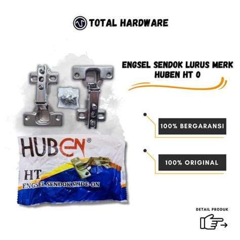 Jual Engsel Sendok Lurus Slow Motion Soft Close Hidrolik Merk Huben HT ...