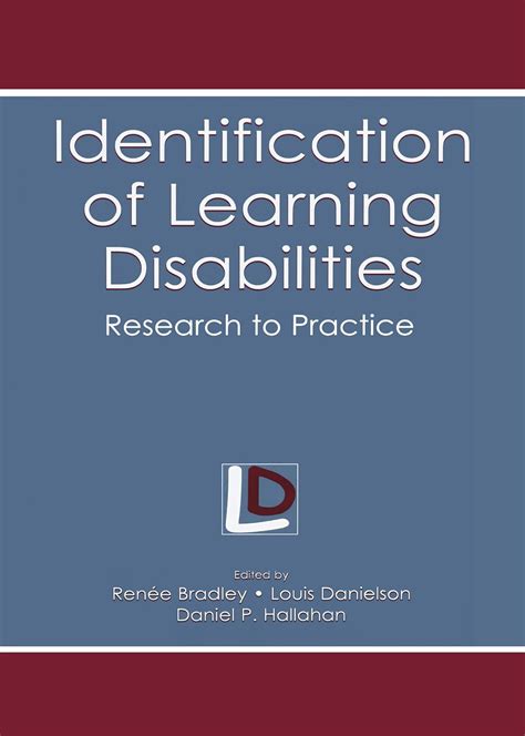 Identification of Learning Disabilities: Research To Practice (The LEA ...