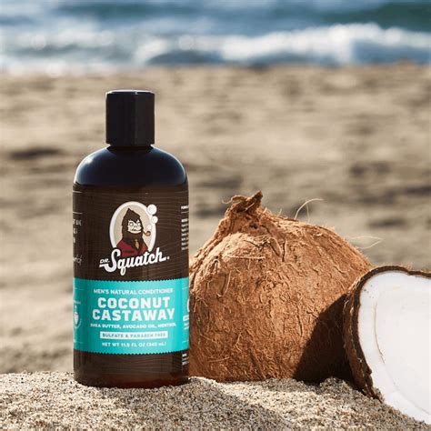 Coconut Castaway Conditioner - 6 units – Dr. Squatch - Wholesale