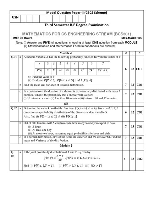 Image result for Maths Model Question Paper