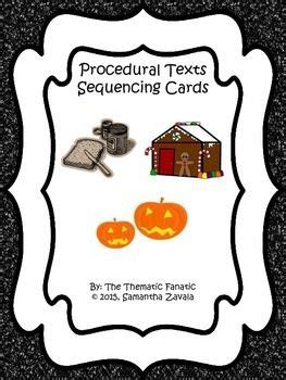 Image result for Sequencing Procedural Text
