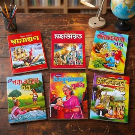 Buy Bengali Story Books for Kids (Pack of 6) – Includes Ramayan ...