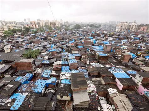 Dharavi area, one of the largest slums - Ahead of World Population Day ...