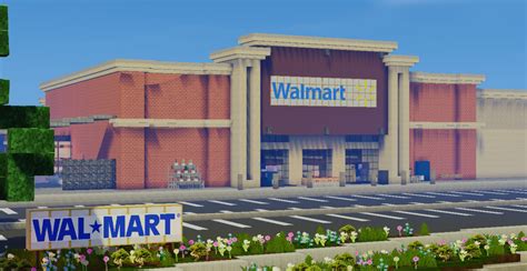 Image result for Minecraft Walmart Build