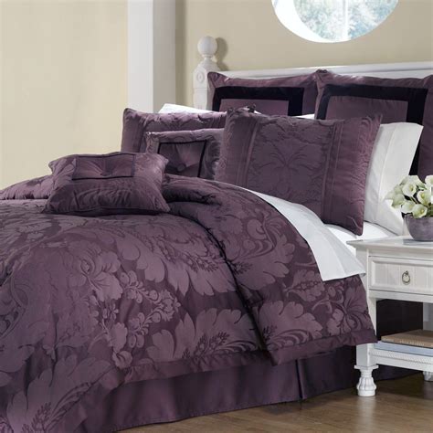 Lorenzo Comforter Bed Set Plum. This is what I decided on for the ...