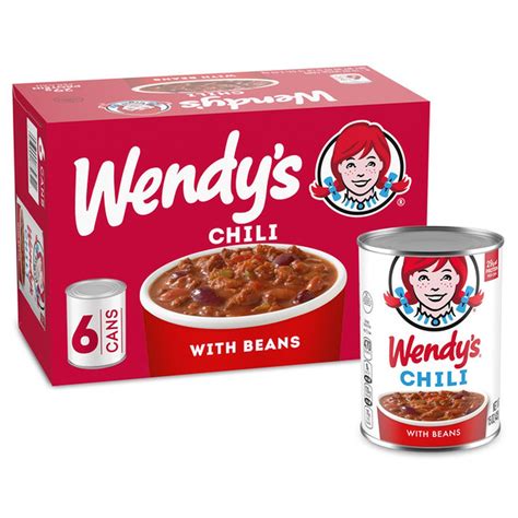 WENDY'S Chili With Beans, Canned Chili (90 oz) Delivery or Pickup Near ...