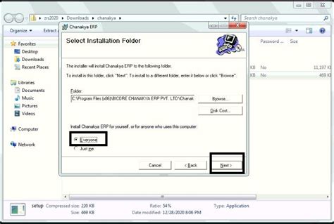 Chanakya ERP Installation Help Guide For Window 7 and XP