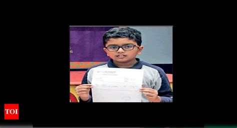Bengaluru: 9-year-old prodigy scores 88% in class 10 IGCSE maths exams ...