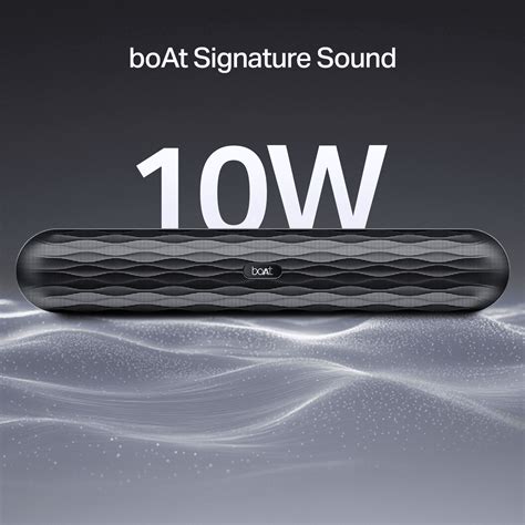 boAt Aavante Bar 485 - 10W RMS Bluetooth SoundBar with 2.0 Channel Sound