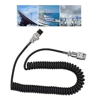 Jimdary Handy Stretchable Balanced Mike Snake Cord, 8-Pin Microphone ...