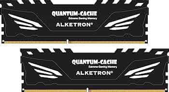 ALKETRONQuantum Cache-Over Clocked Extreme Gaming Memory-8GB Kit(4GB ...