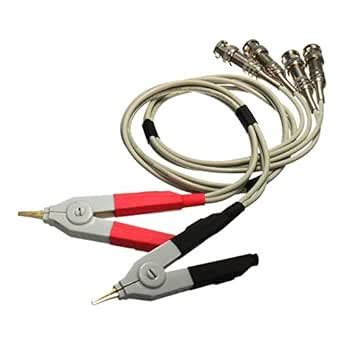 Generic LCR Meter Test Leads/Clip Cable/Terminal Probe Wires with 4 BNC ...