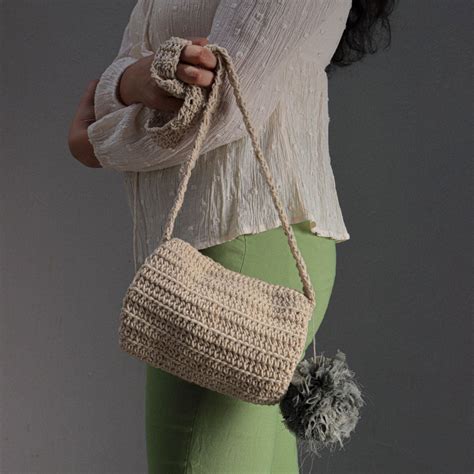 The Duffel Crochet Shoulder Bag – Itihasikala