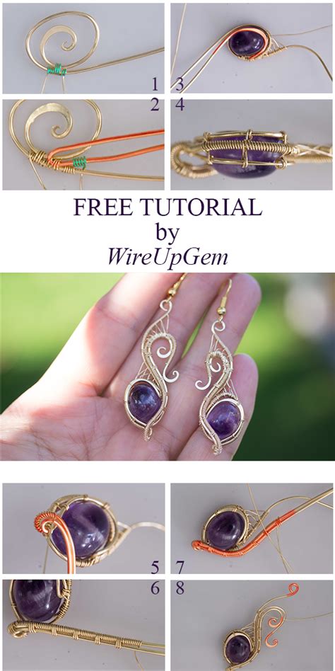 Image result for Free Wire Wrap Jewelry Tutorials