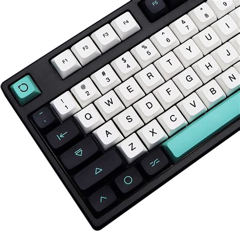 MOLGRIA Light Cyan Keycaps 129 Set for Mechanical Keyboard, Custom PBT ...