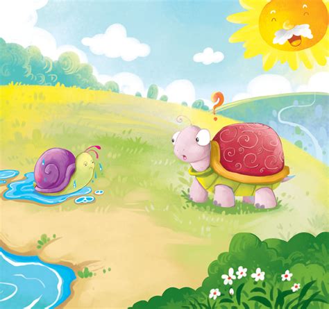 小绘本懒惰的蜗牛|插画|儿童插画|yoyooo - 原创作品 - 站酷 (ZCOOL)