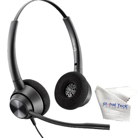 Global Teck Worldwide Bundle Plantronics EncorePro 320, USB-A, USB ...