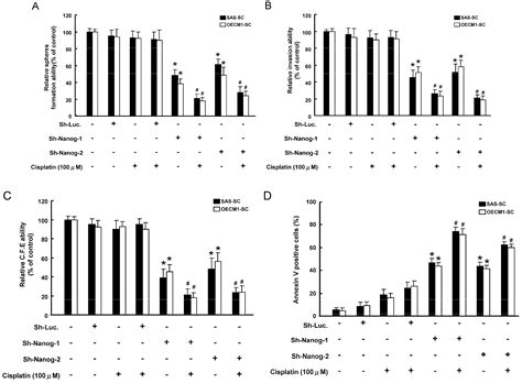 Enhanced Chemosensitivity by Targeting Nanog in Head and Neck Squamous ...