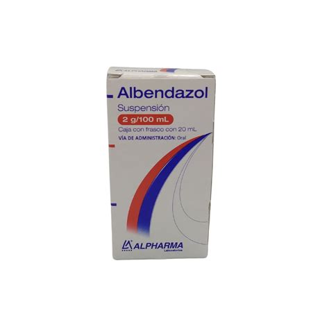 Albendazol susp 20 mg/ml C/20 ML Alpharma - Drogueria online Colombia ...