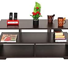 BLUEWUD Victor Engineered Wood Rectangular Shape Coffee Center Tea ...