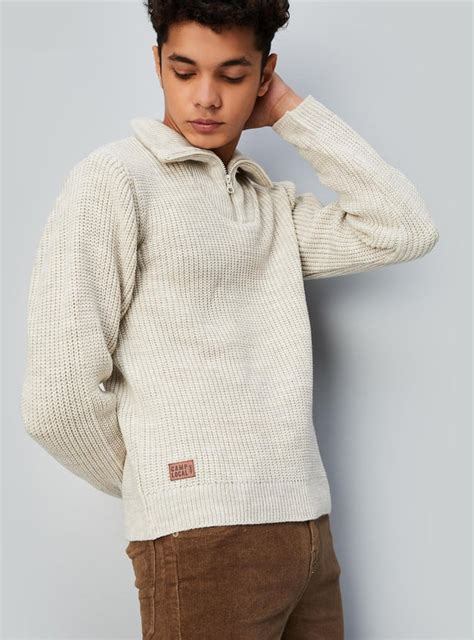 Buy Boys Heavy Knit High Neck Sweater Online at just Rs. 999.0 ...