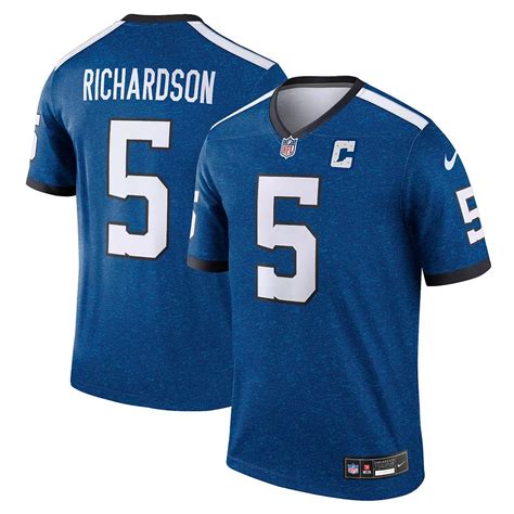 Men's Nike Anthony Richardson Royal Indianapolis Colts Alternate Legend ...
