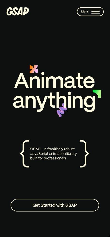 Image result for GSAP Splash Screen