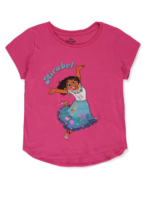 Buy Disney Encanto Girls Mirabel T-Shirt - pink, 10 - 12 Big Girls ...