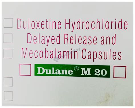 Dulane M 20 Capsule DR: Price, Uses, Side Effects & How to Use - MediBuddy